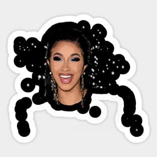 Cardi Couture Exclusive Fashion Statements from the Queen of Hip-Hop Sticker